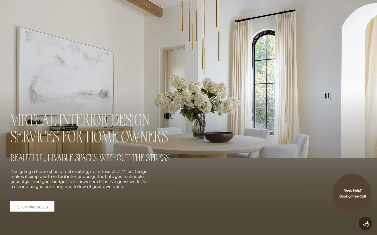 J. Miles Design website