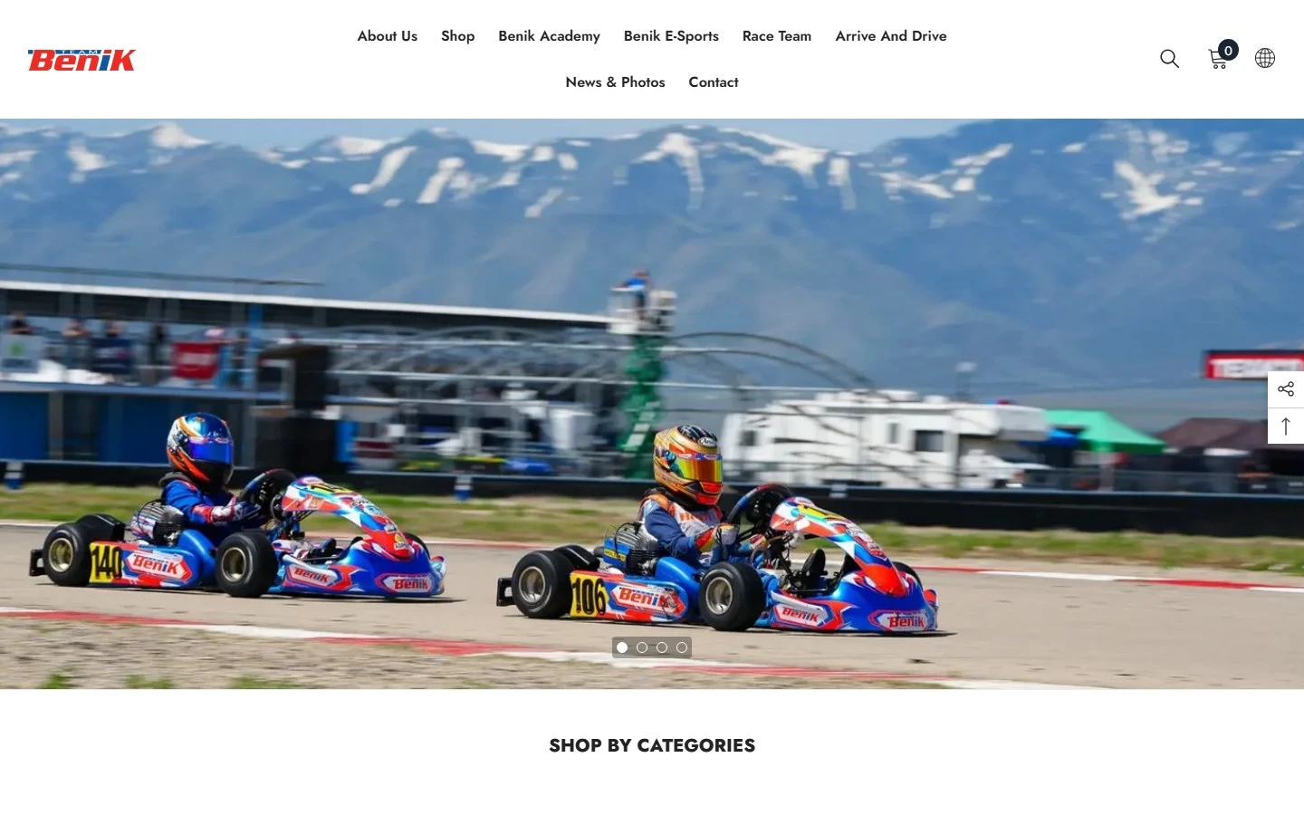 Team Benik website